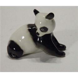 Hand painted USSR seated panda…