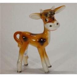 Hand painted Goebels comical cow, 13cm high, marks to base…