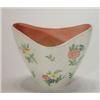 Maling lustre vase, decorated with flowers, marks to base, 15cm high…