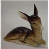 Hand painted Midwinter seated deer, 22cm in length…