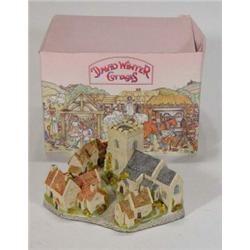 Boxed David Winter 'Cotswold Village', 15cm in length…