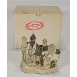 Boxed David Winter 'Christmas in Scotland and Hogmanay Castle', 15cm high…