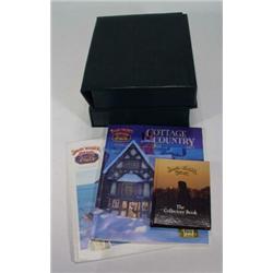 David Winter 'Cottages Collector' book and a quantity of bound 'Cottage Country' magazines…