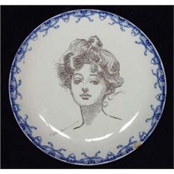 Royal Doulton Debbie Gibson Maiden plate, various marks to back, 25cm diameter…