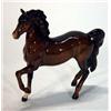 Image 1 : Brown Beswick horse, 18cm high, marks to base…