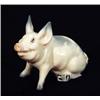 Image 1 : Hand painted Beswick seated pig, 9cm high…