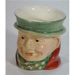 Hand painted Beswick Toby jug, 7cm high, impressed 673 to base…