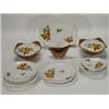 Image 1 : Large quantity of Midwinter orange and leaf patterned style craft tableware including two tureens…