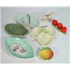 Image 1 : Selection of Carltonware including Apple Blossom leaf shaped dish, green polka dot dish, tomato c…