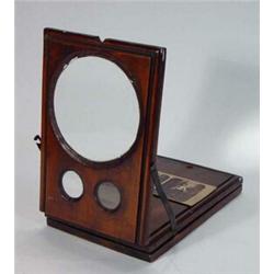 Mahogany framed table stereo graphoscope…