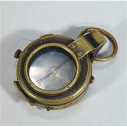 World War II brass military compass…