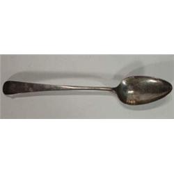 Georgian silver basting spoon…