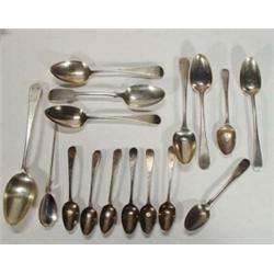 Quantity of Victorian and other silver spoons…