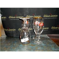 LOT: BEER GLASSES 5X THE MONEY