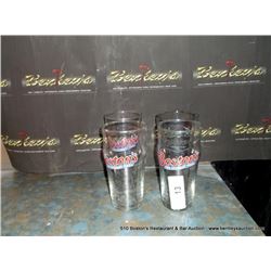 LOT: BEER GLASSES 4X THE MONEY