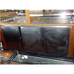 FOSTER BBH6 STAINLESS 3-DOOR REFRIGERATOR / FREEZER