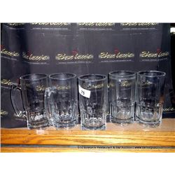 LOT: BEER MUGS 5X THE MONEY