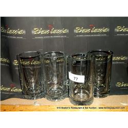 LOT: BEER MUGS 4X THE MONEY