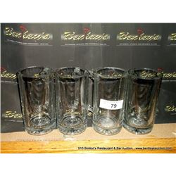 LOT: BEER MUGS 4X THE MONEY