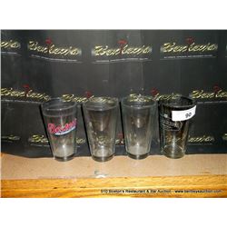 LOT: BEER GLASSES 4X THE MONEY