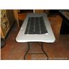 Image 1 : PORTABLE FOLDING TABLE 30" X 72"
