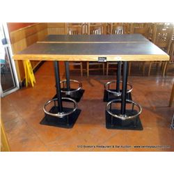 LOT: DINING TABLES 28" X 66" 2X THE MONEY