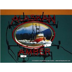 ALASKA  AMBER NEON LIGHT