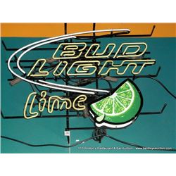 BUD LIGHT LIME NEON LIGHT
