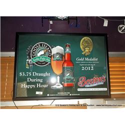 BOSTON'S GOOSE ISLAND IPA SIGN