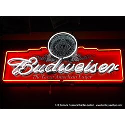 BUDWEISER NEON LIGHT