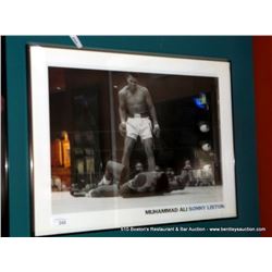MYHANNAD ALI- SONNY LISTON KNOCKOUT PRINT