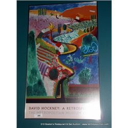 DAVID HOCKNEY: A RETROSPECTIVE PRINT