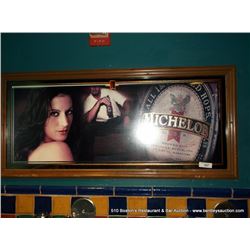 LOT: FRAMED MICHELOB PICTURE