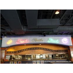 LOT: ARCH PANELS W/ NEON