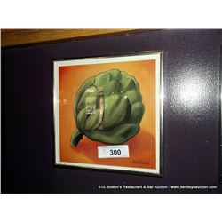 LOT: ARTICHOKE PRINT