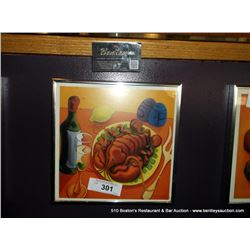 LOBSTER DINNER PRINT