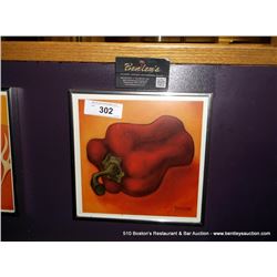RED BELL PEPPER PRINT