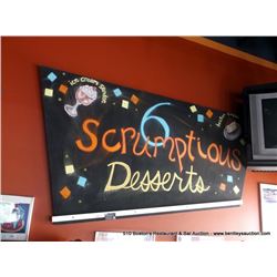 DESSERT CHALKBOARD