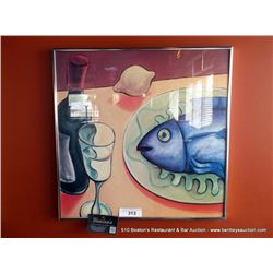 FISH DINNER PRINT