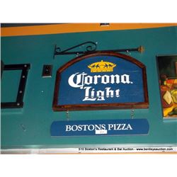LOT: CORONA LIGHT WALL SIGN