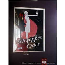 SCHWEPPES CIDER PRINT
