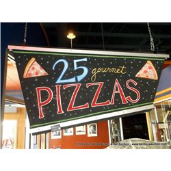 GOURMET PIZZA CHALK BOARD