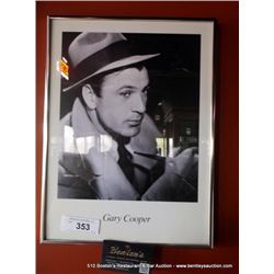 GARY COOPER PRINT