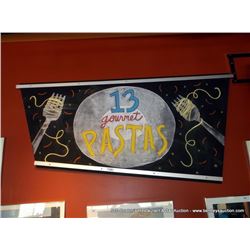 13 GOURMET PASTAS SIGN