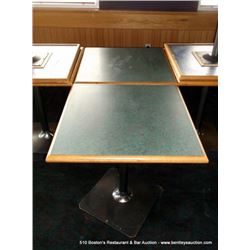 ----->PULLED BY LANDLORD<----- LOT: DINING TABLES 28" X 28" 2X THE MONEY