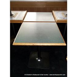 ----->PULLED BY LANDLORD<----- LOT: DINING TABLES 28" X 28" 2X THE MONEY