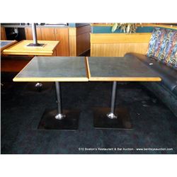 ----->PULLED BY LANDLORD<----- LOT: DINING TABLE 28" X 34" 2X THE MONEY