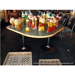 OVAL DINING TABLE 66" X 48"