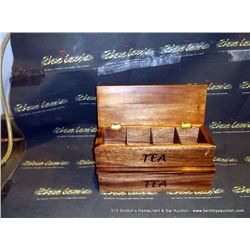 LOT: TEA BOXES 2X MONEY