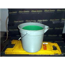 CAUTION WET FLOOR SIGN W/ BUCKETS